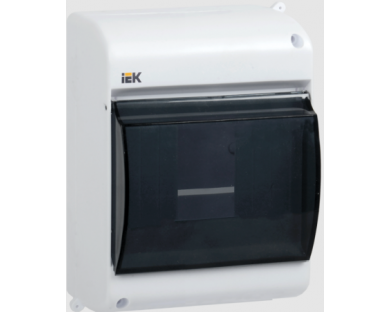 Корпус пластиковый ЩРН-П-8 IP41 белый KREPTA MKP12-N-08-40-20